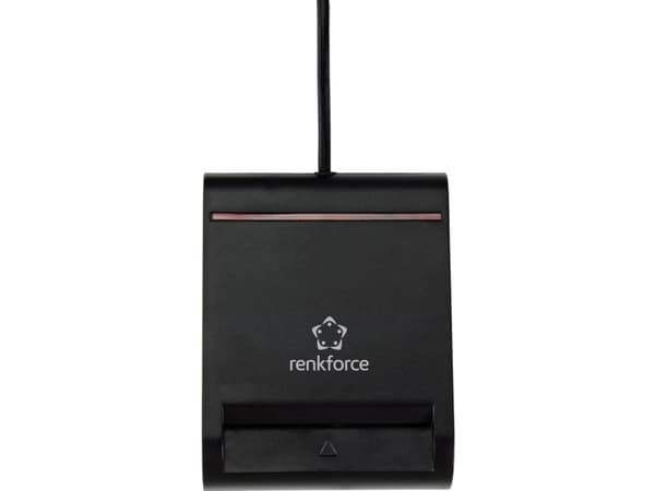 Renkforce RF-SCR-100, inomhus, Svart, 1 m, Akrylnitrilbutadienstyren (ABS), USB 2.0, Windows 10,Windows 7,Windows 8,Windows Vista,Windows XP