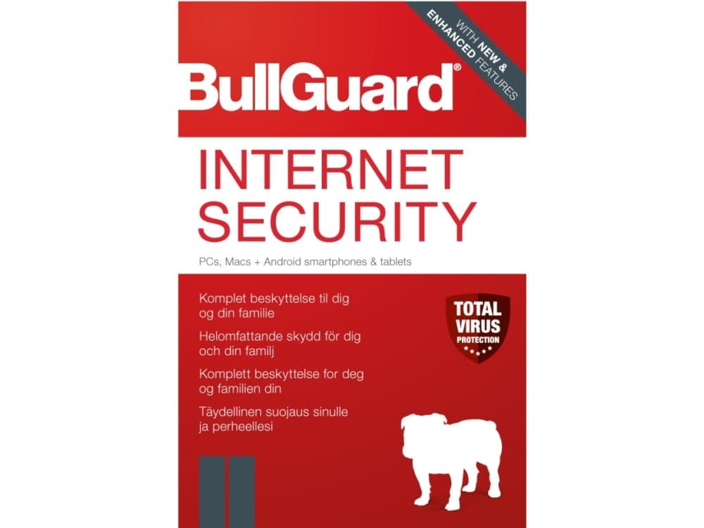 BullGuard Internet Security 2020, 1 År, Baslicens