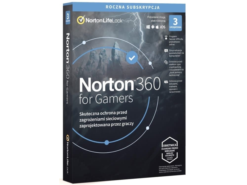 Norton 360 for Gamers 3D/12M BOX