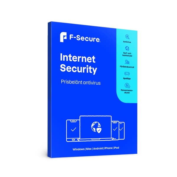 F-Secure Internet Security 3-licens