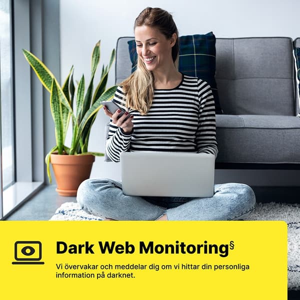 Norton 360 Deluxe 50GB allt-i-ett skydd för 5 enheter