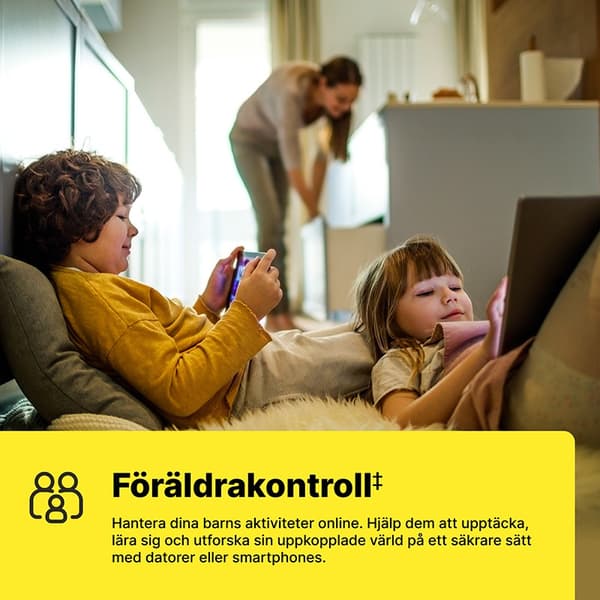 Norton 360 Deluxe 50GB allt-i-ett skydd för 5 enheter
