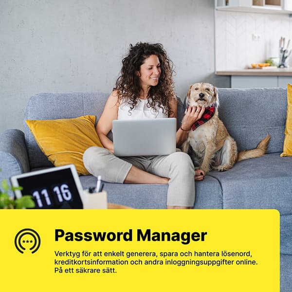 Norton 360 Deluxe 50GB allt-i-ett skydd för 5 enheter