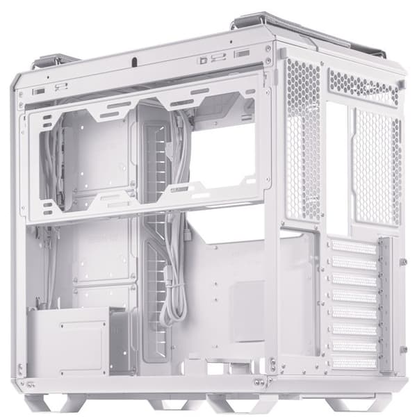 PC-fodral - ASUS - TUF Gaming GT502 - Midi Tower - Vit - GPU längd 40 cm