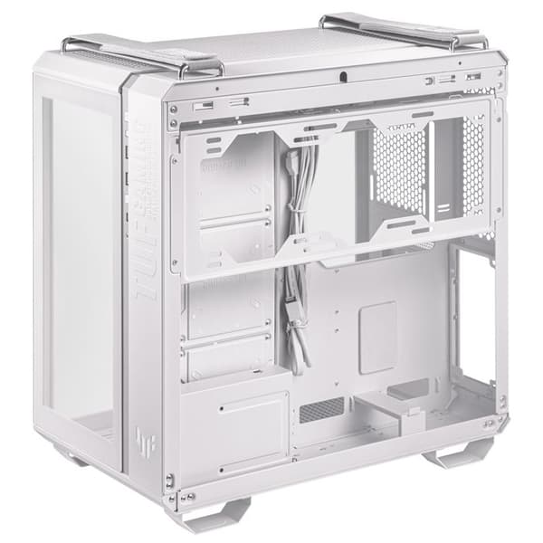 PC-fodral - ASUS - TUF Gaming GT502 - Midi Tower - Vit - GPU längd 40 cm