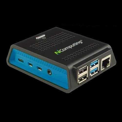 NComputing RX-420 - Pi4B 1.5GHz - 2GB RAM - 16GB SD - AVD, RDS, VERDE-kompatibel