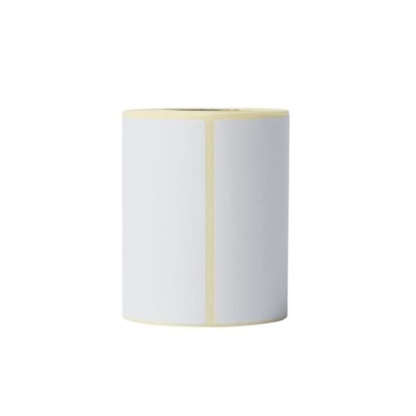 BROTHER ENKEL RULLE ETIKETTER VIT 76X44MM 400/R MIN 8ST - BDE-1J044076-066
