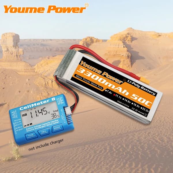 RC batteri, 3S Lipo, 3300mah