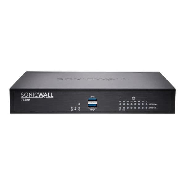 SonicWall TZ500 8-portars GigE Security Appliance- USED