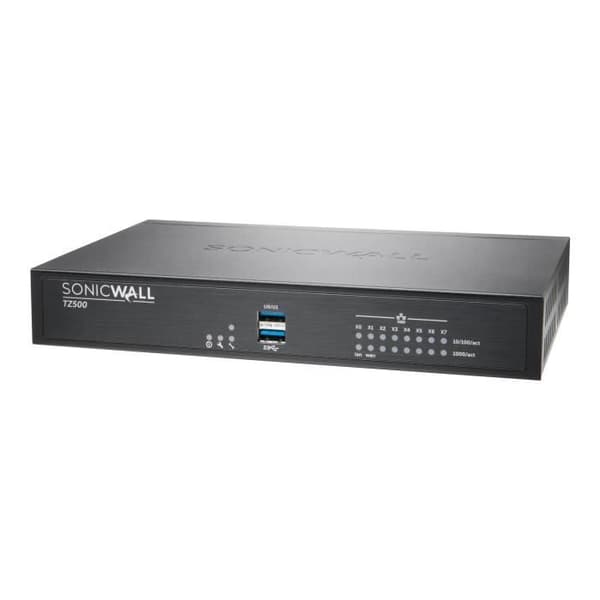 SonicWall TZ500 8-portars GigE Security Appliance- USED