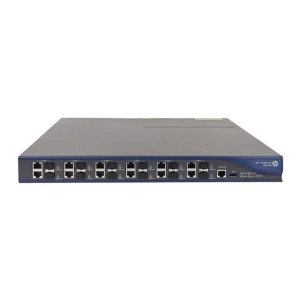 HP F1000-EI VPN Firewall Appliance säkerhetsapparat - 12 portar - 10 Mb LAN, 100 Mb LAN, Gigabit LAN- USED