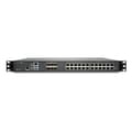 Miniatyrbild 2 av 3: Brandvägg - SONICWALL - NSA 4700 - Genomströmning 18000 Mbit/s - VPN 11000 Mbit/s - 24 Ethernet-portar