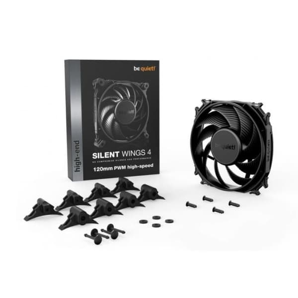 Var tyst! 120 x 120 x 25 SilentWings 4 PWM höghastighetsfläkt - 4260052188866