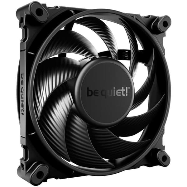Var tyst! 120 x 120 x 25 SilentWings 4 PWM höghastighetsfläkt - 4260052188866 Svart