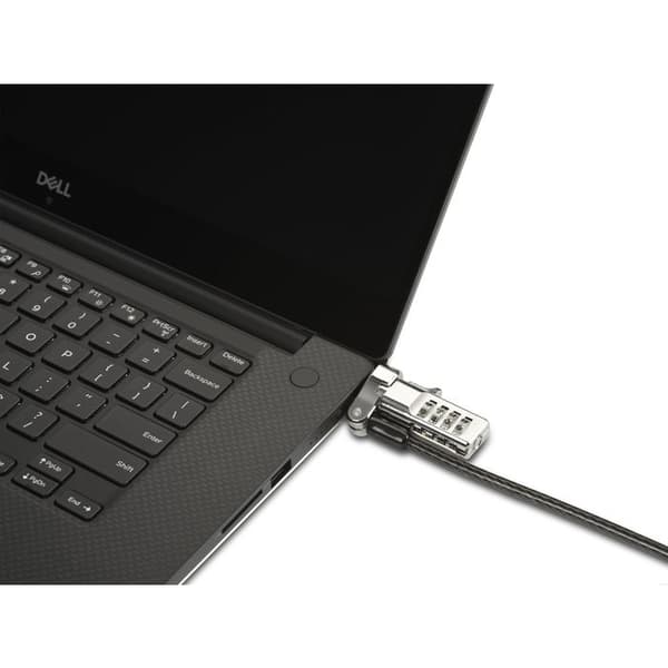 Universal säkerhetskabel - ACCO - 3 i 1 - Kompatibel med Kensington standard, nano och wedge slots