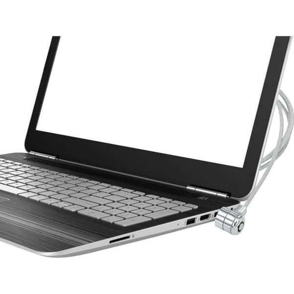 Antivirus för bärbar dator - RENKFORCE - RF-4777544 - Stål kabel - 1500 mm - 2 nycklar