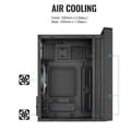 Miniatyrbild 3 av 4: AeroCool Fodral CS-109 Svart RGB USB 3.0 Mini Tower - 4711099472376