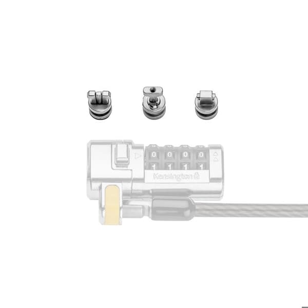 Stöldskyddssystem - Kensington säkerhetstillbehör - K68001WW - ClickSafe 3-i-1 ankarpaket för T-Bar, Wedge, Nano Slots