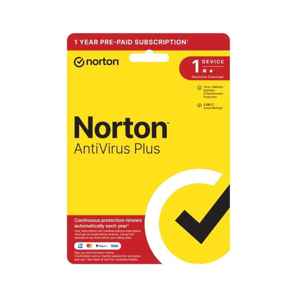 Norton AntiVirus Plus för 1 enhet i 1 år