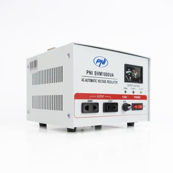 Spänningsstabilisator - PNI - SVM1000VA - Utgång 800W - 36A - 230V