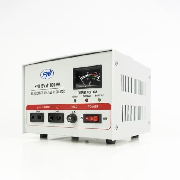 Spänningsstabilisator - PNI - SVM1000VA - Utgång 800W - 36A - 230V