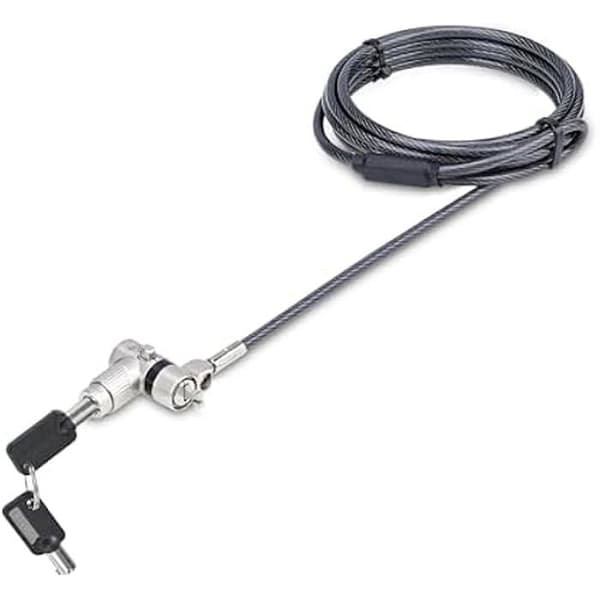 StarTech.com Universell 3-i-1 Antiverktyg för PC, Master Key Lås Kabl, 2m, Kompatibel med Noble Wedge®/Nano/K-Slot