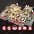 Miniatyrbild 3 av 4: TD® Stöldlarm GSM nätverkskommunikation Infraröd detektering Tidsinställd till- och frånkoppling Fjärrkontroll
