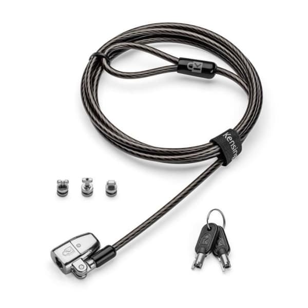 Säkerhetskabel - KENSINGTON - ClickSafe 2.0 - 1.8 m - Kompatibel med alla låsbynken