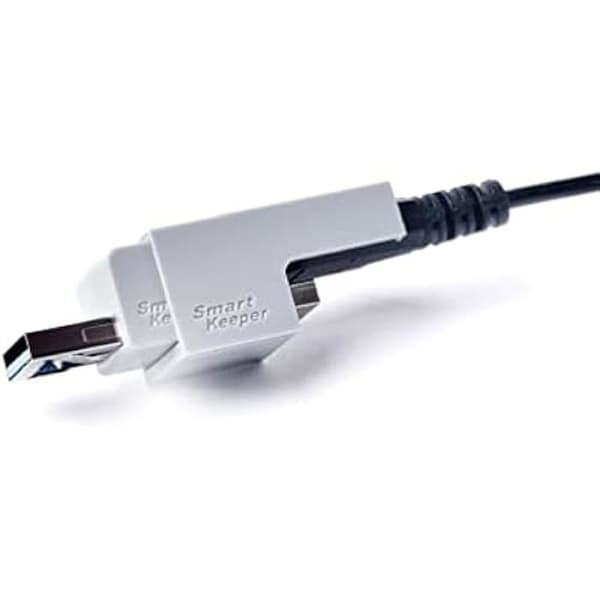 SmartKeeper ESSENTIAL / 1 x USB-kabellås / Svart