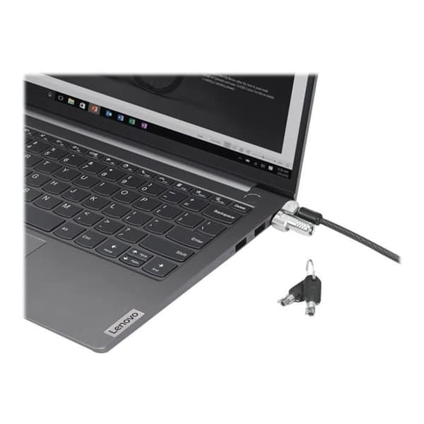 Låskabel - LENOVO - NANOSAVER MASTERKEY - Svart färg - Säkert och innovativt
