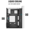 Miniatyrbild 4 av 4: AeroCool PC-fodral CS-109 RGB USB 3.0 Mini Tower vit - 4711099472383