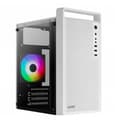 Miniatyrbild 1 av 4: AeroCool PC-fodral CS-109 RGB USB 3.0 Mini Tower vit - 4711099472383