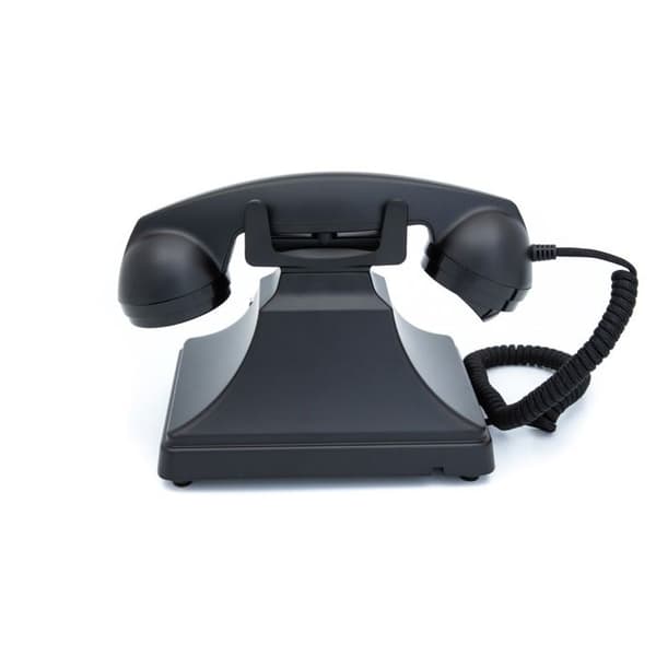 GPO 200 Classic Rotary Dial Telefon Svart - 45097