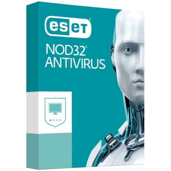 Antivirus - ESET - NOD32 - 2 användare - 1 år