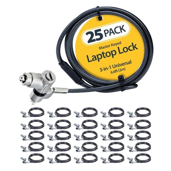 System antivirusskydd - säkerhetstillbehör från Startech - UNIVMK25-LAPTOP-LOCK