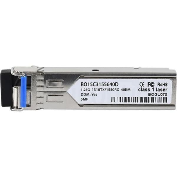 Transceiver SFP - BlueOptics - BO15C3155640D - LC-Simplex - 1000BASE-BX-U - 40KM Enkelläge