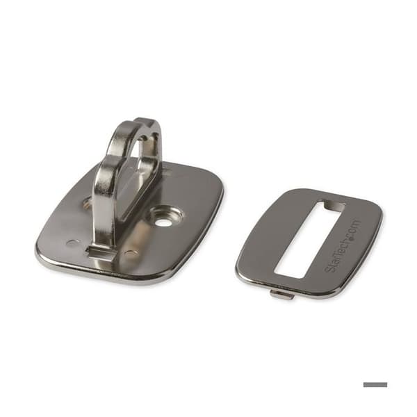 StarTech kabellås Silver - Kabellås (silver, bärbar dator, stål, räckvidd, CE, RoHS, 67 mm, 47 mm) -