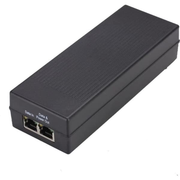 MicroConnect POEINJ-30W-UK PoE-adapter 10 Gigabit Ethernet, 100 Gigabit Ethernet 48 V (+) - 30 W POE+