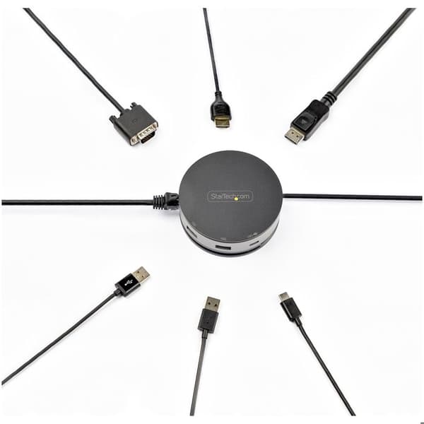 Multiport USB-C-adapter - StarTech - 10 Gbit/s - 4K 60Hz HDMI - Bärbar design - Kompatibel med Mac/Windows