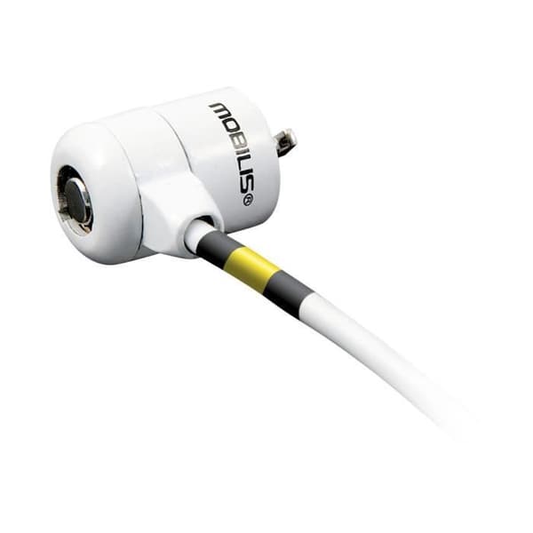 MOBILIS Corporate Key - Säkerhetskabel - Vit - 1,8 m