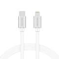 Miniatyrbillede 3 af 4: Swissten datový kabeltextile usb-c / lightning 2,0 m stříbrný