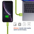 Miniatyrbilde 6 av 6: Swissten Datový Kabel Textile Usb / Lightning 1,2 M Zelený