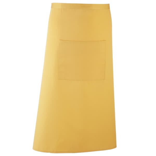 Premier Unisex Colours Bar Apron / Workwear (Long Continental Style) (Pack of 2)