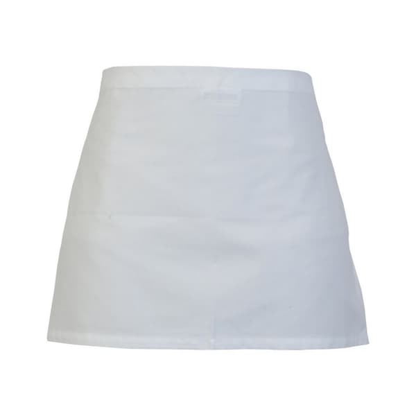 Absolute Apparel Adults Workwear Waist Apron White One Size