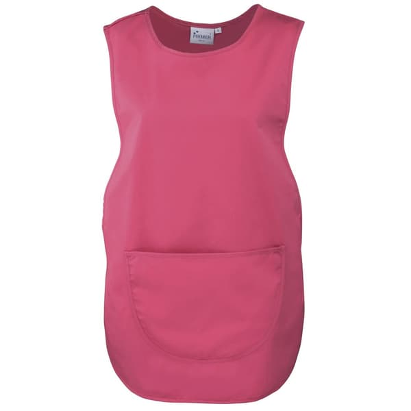 Premier Ladies/Womens Pocket Tabard / Workwear Fuchsia S