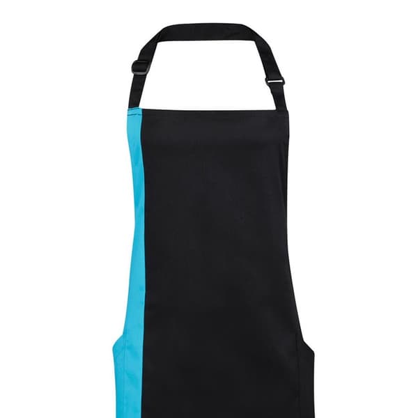 Premier Unisex kontrastfärgat arbetsförkläde förkläde (2 st.)