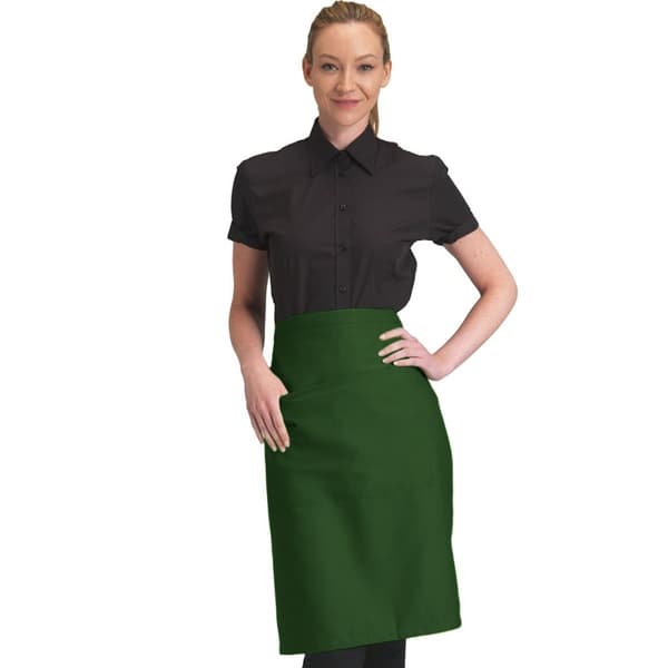 Dennys Adults Unisex Catering Waist Apron With Pocket (Pack of 2)