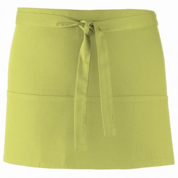 Premier Ladies/Womens Colours 3 Pocket Apron / Workwear (Pack of 2)