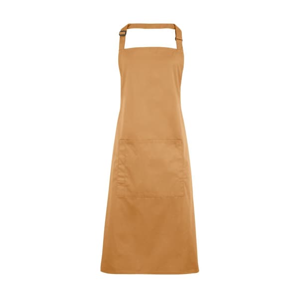 Premier Dame/kvinde Colours Bip-forklæde med lomme / arbejdstøj Camel One Size
