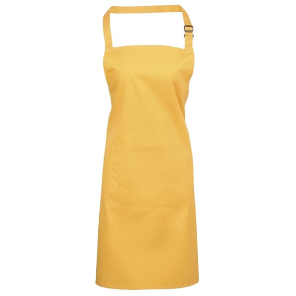 Premier Dame/kvinde Colours Bip-forklæde med lomme / arbejdstøj Sunflower One Size